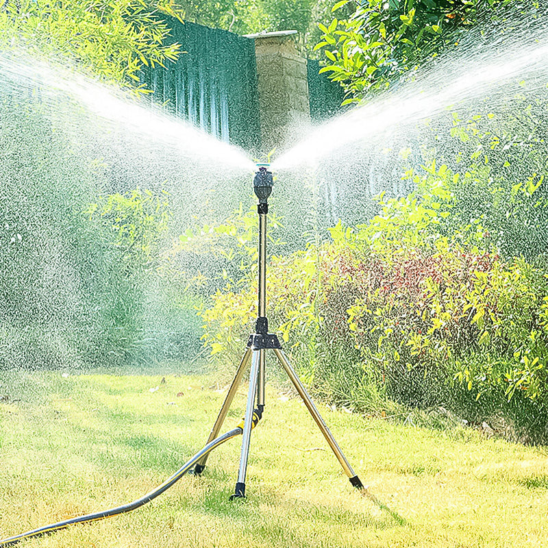 Adjustable Tripod Sprinkler System with 360° Rotation | Customizable Garden Irrigation Solution for Efficient Watering 0