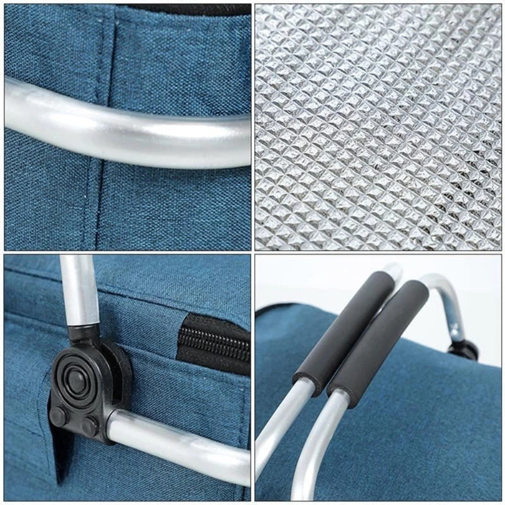 Adventure Gear | Collapsible Picnic Basket with Leakproof Design | 18L Capacity for Outdoor Convenience 5