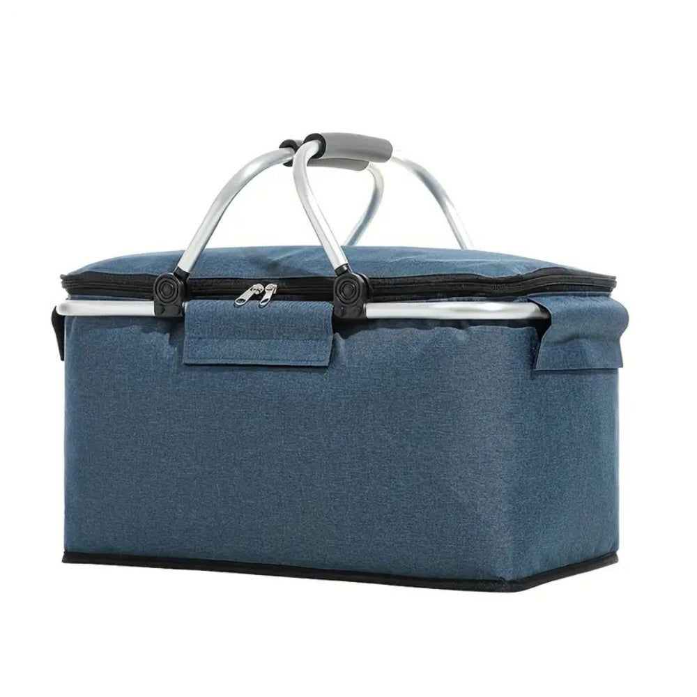 Adventure Gear | Collapsible Picnic Basket with Leakproof Design | 18L Capacity for Outdoor Convenience 6