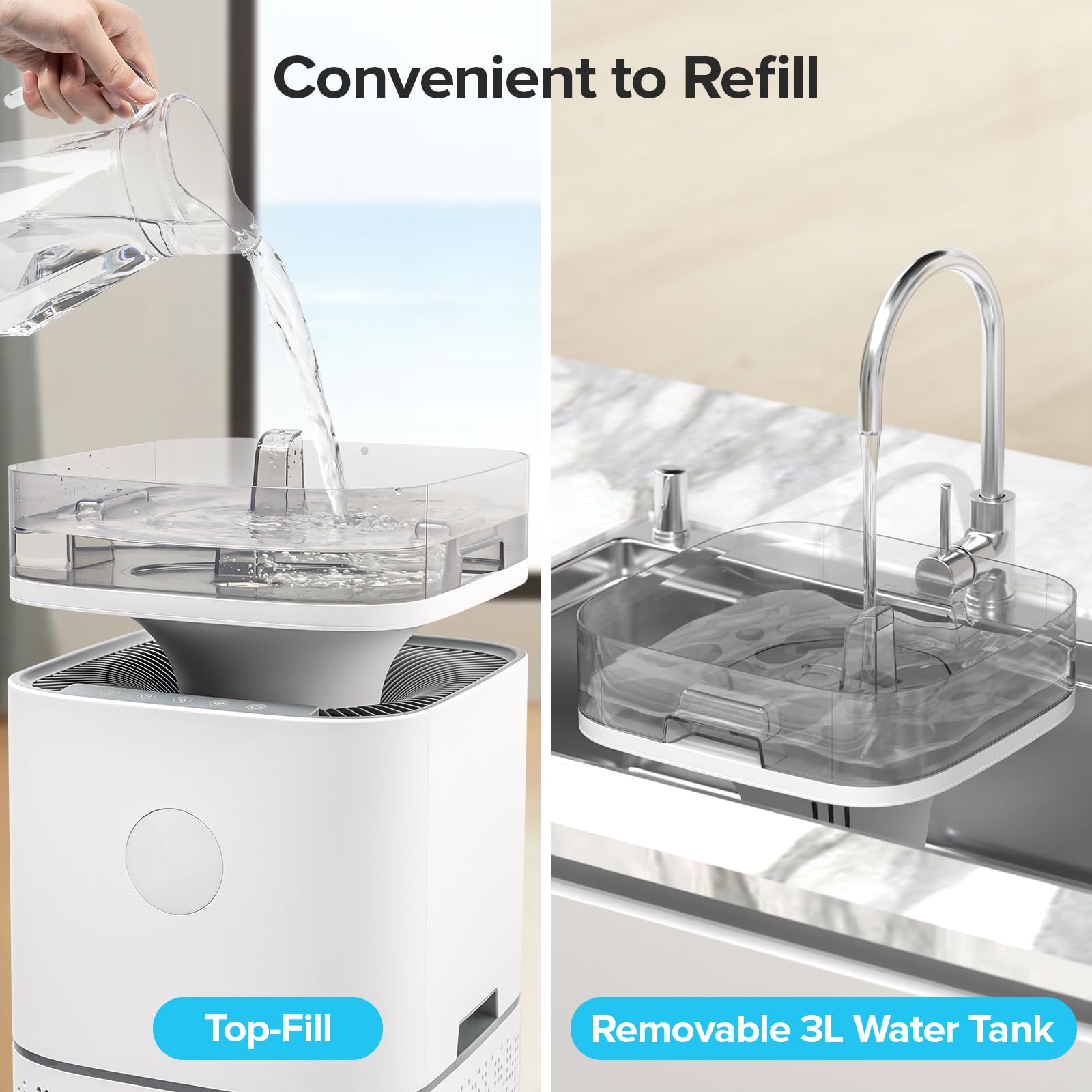 Air Purifier & Humidifier Combo for Large Rooms with Smart Sensors | Optimal Air Quality Control 6