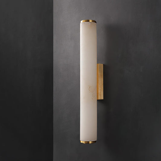AlabasterGlow | Elegant Modern LED Wall Sconce for Ambient Lighting 0