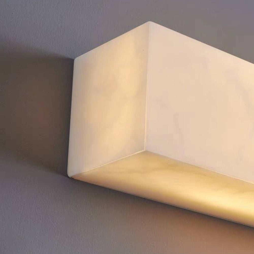 AlabasterGlow | Modern Elegant Outdoor Wall Lantern Light Fixture 1