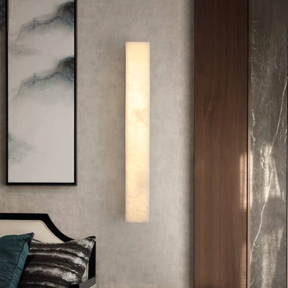 AlabasterGlow | Modern Elegant Outdoor Wall Lantern Light Fixture 5