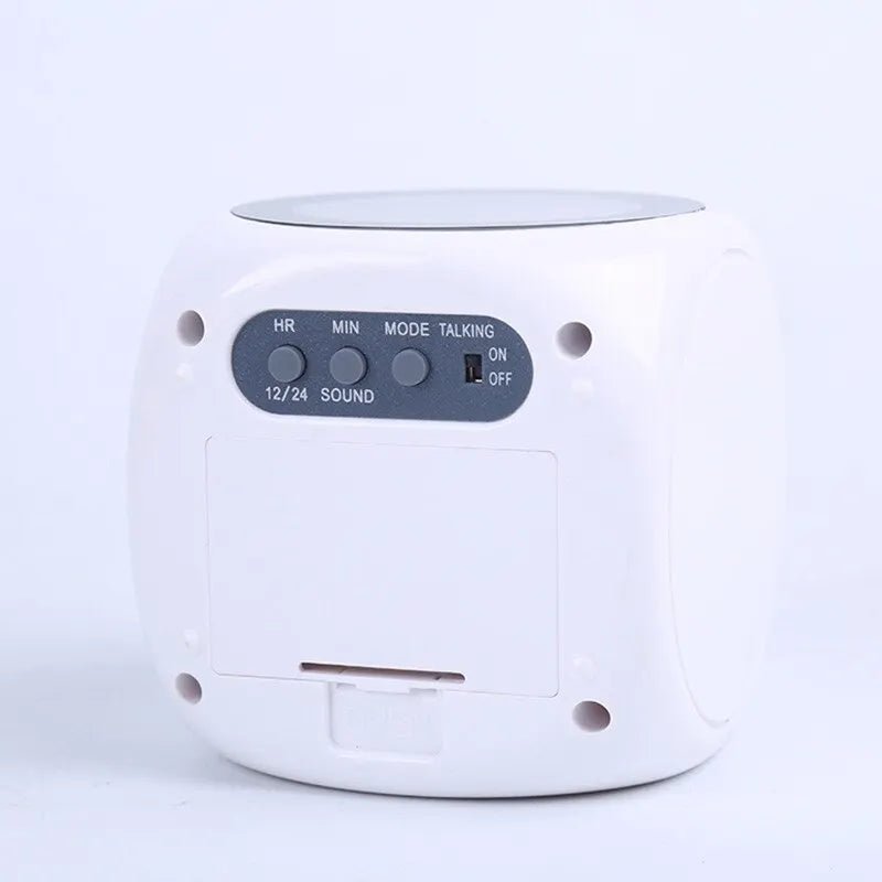 Digital Clock with Ceiling Projection, Digital Alarm Clock with Temperature Display, Bedside Clock with Dual Alarm_02