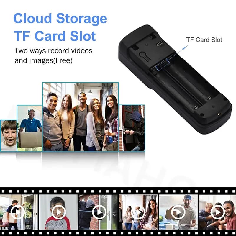 Wireless Doorbell Camera with Chime, Front Door Camera with Night Vision – image 7