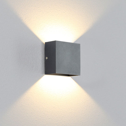 Alumina | Modern Sleek Square Wall Sconce Lighting Fixture 0