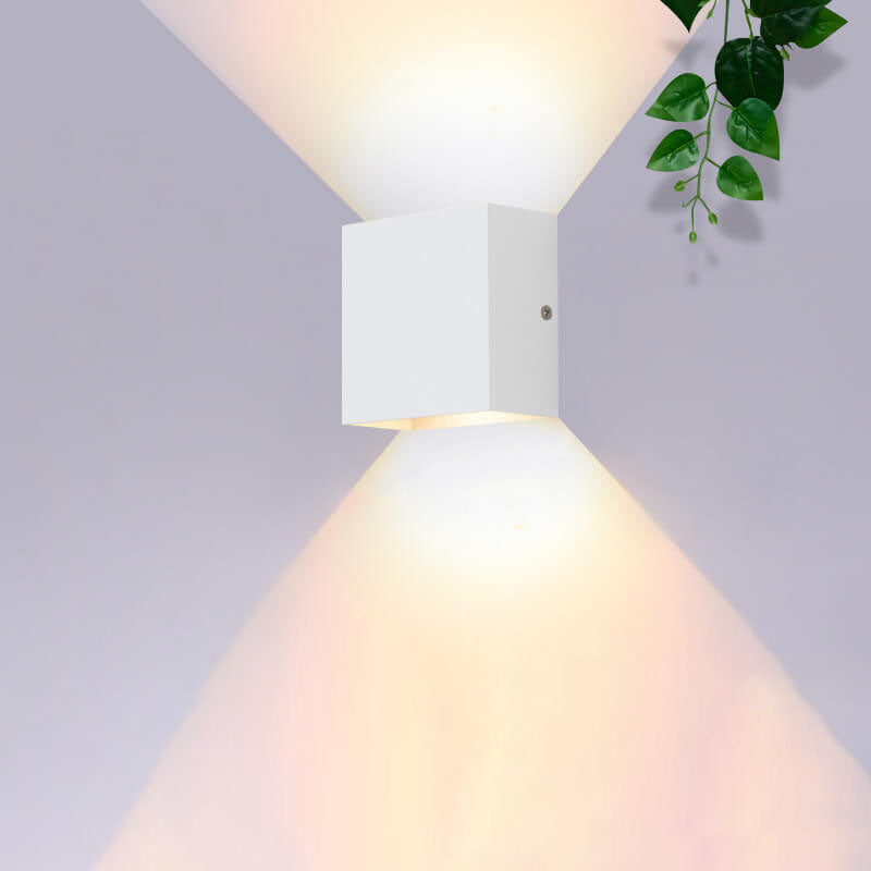 Alumina | Modern Sleek Square Wall Sconce Lighting Fixture 4
