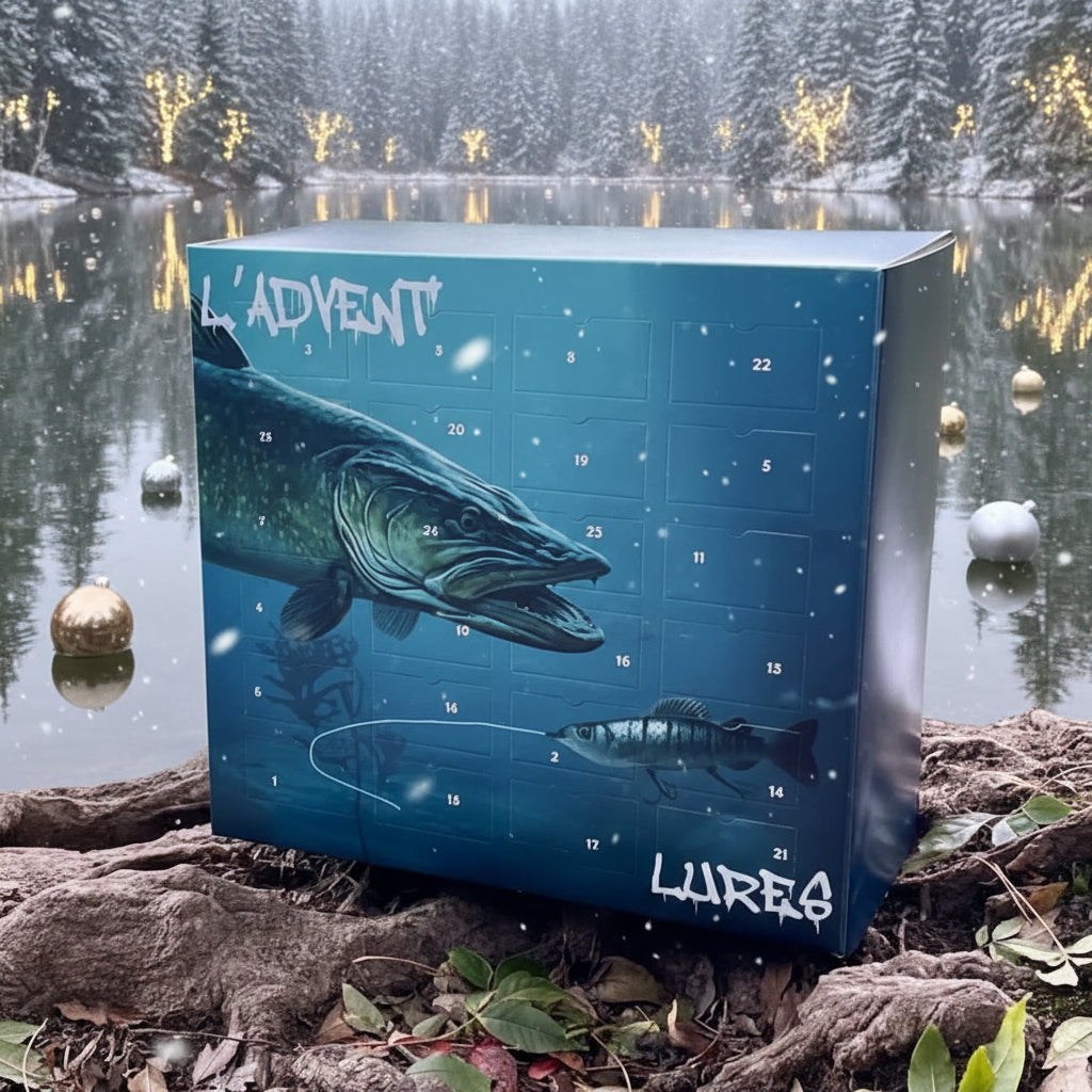 Fishing Advent Calendar, 24 Day Countdown with Fishing Tackle, Lures and Fishing Accessories, Gifts for Fishermen_00