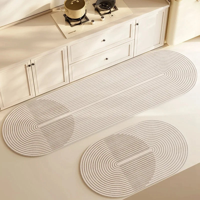 AquaStone | Non-Slip Bath Mat with Super Absorbent Diatomite for Enhanced Comfort