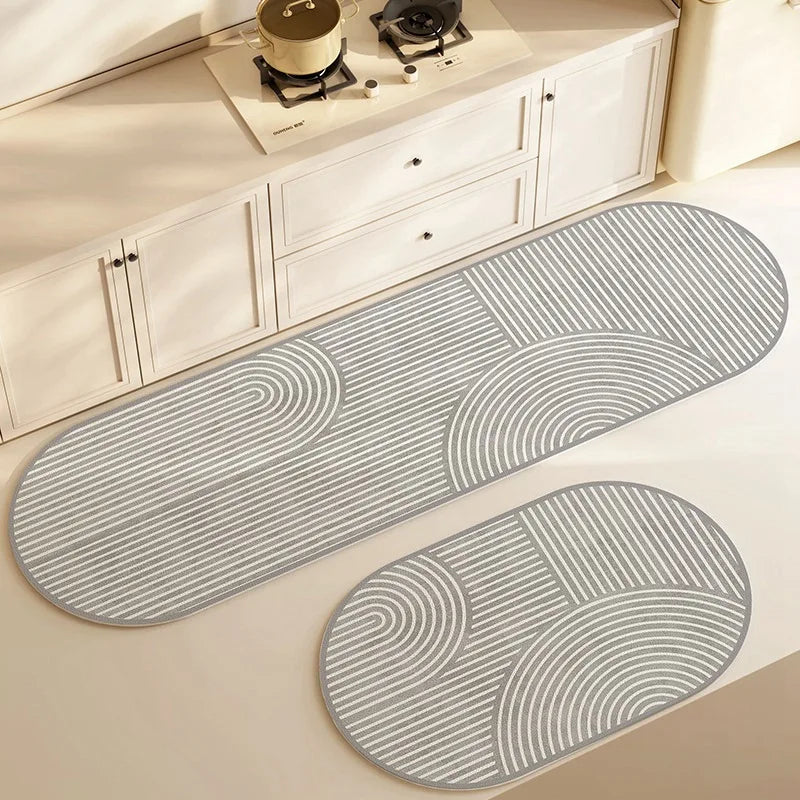 AquaStone | Non-Slip Bath Mat with Super Absorbent Diatomite for Enhanced Comfort 7