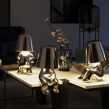 Artistic Lighting | Dimmable Touch-Controlled Lamp with Portable Design | Creative Home Decor for Inspiring Spaces 16