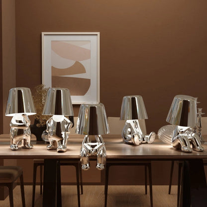 Artistic Lighting | Dimmable Touch-Controlled Lamp with Portable Design | Creative Home Decor for Inspiring Spaces 2