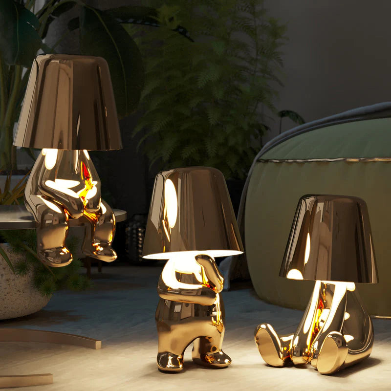 Artistic Lighting | Dimmable Touch-Controlled Lamp with Portable Design | Creative Home Decor for Inspiring Spaces 4