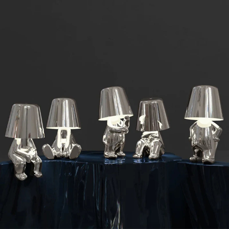 Artistic Lighting | Dimmable Touch-Controlled Lamp with Portable Design | Creative Home Decor for Inspiring Spaces 5