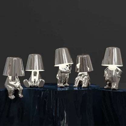 Artistic Lighting | Dimmable Touch-Controlled Lamp with Portable Design | Creative Home Decor for Inspiring Spaces 5