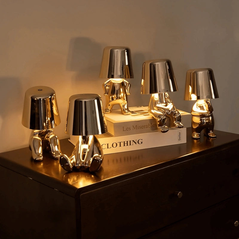 Artistic Lighting | Dimmable Touch-Controlled Lamp with Portable Design | Creative Home Decor for Inspiring Spaces 6