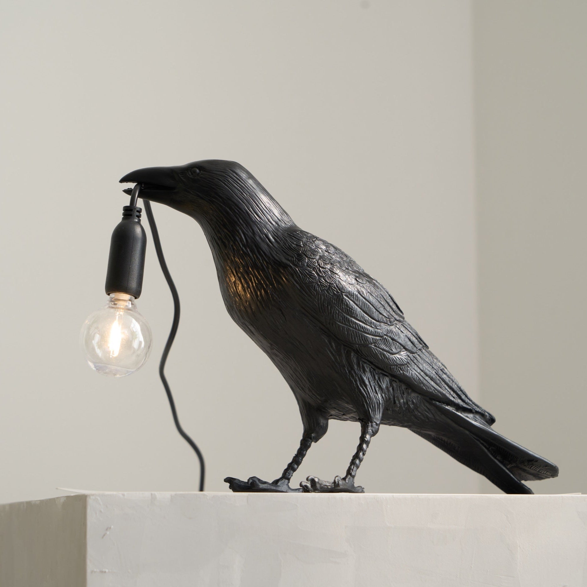 Artistic Raven | LED Table Lamp with Unique Sculptural Design | Whimsical Lighting for Bedside or Living Room 7