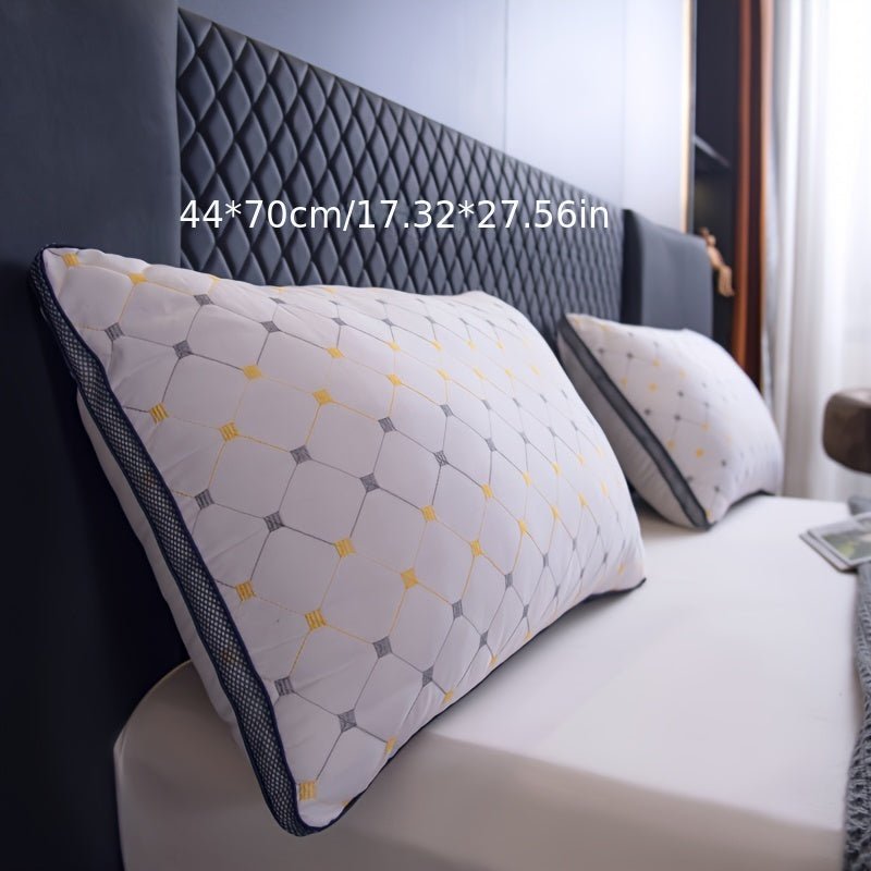Side Sleeper Pillow, Neck Support Pillow for Back Sleepers, Ergonomic Neck Pillow for Sleeping with Washable Cover_03