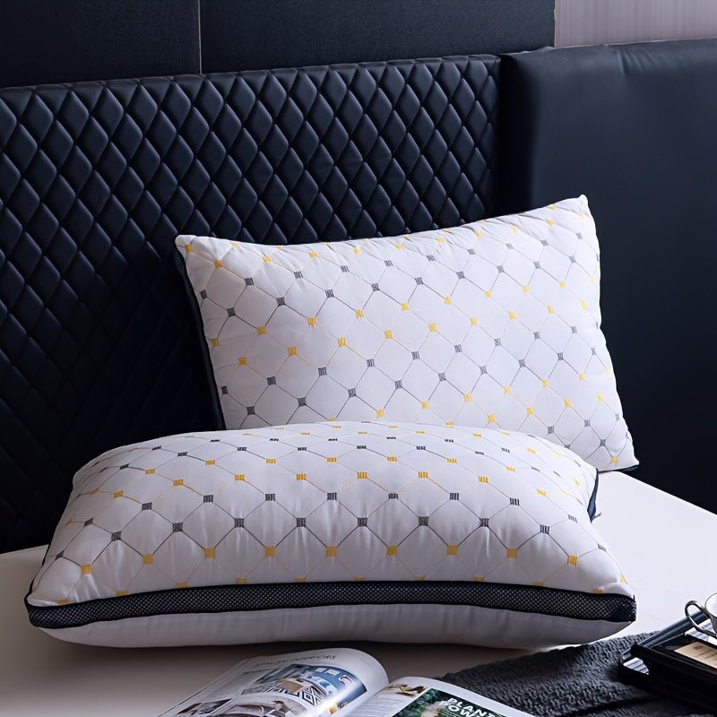 Side Sleeper Pillow, Neck Support Pillow for Back Sleepers, Ergonomic Neck Pillow for Sleeping with Washable Cover_02