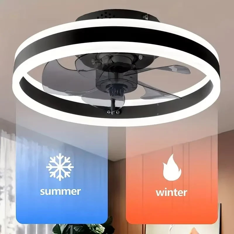 Aura Collection | Modern Ceiling Fan with Lights & Remote Control | Dimmable Illumination for Stylish Comfort 0
