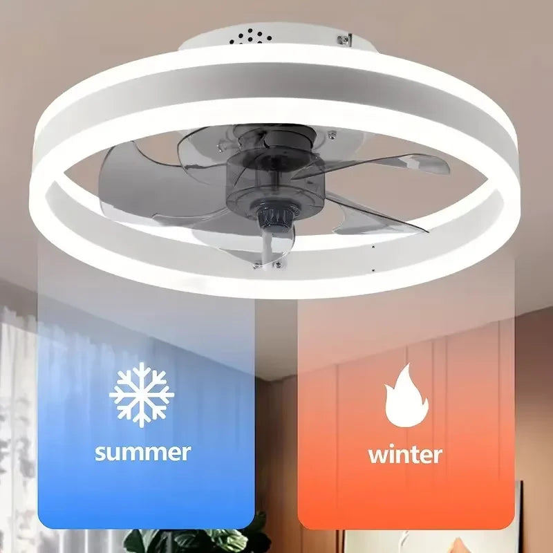 Aura Collection | Modern Ceiling Fan with Lights & Remote Control | Dimmable Illumination for Stylish Comfort 6
