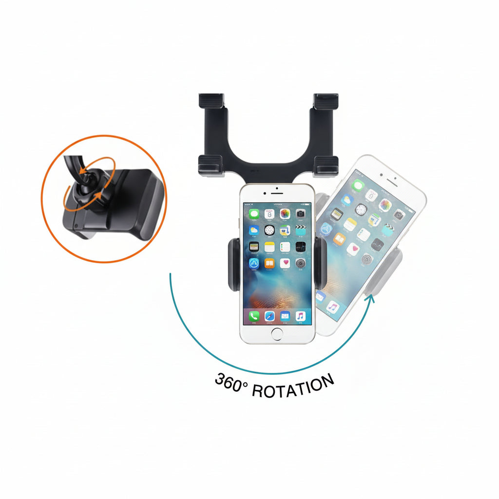 Car Phone Holders, 360 Degree Mobile Phone Holder