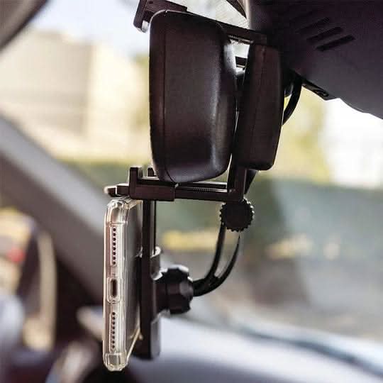 Car Phone Holders, Rear View Mirror Phone Mount for Car