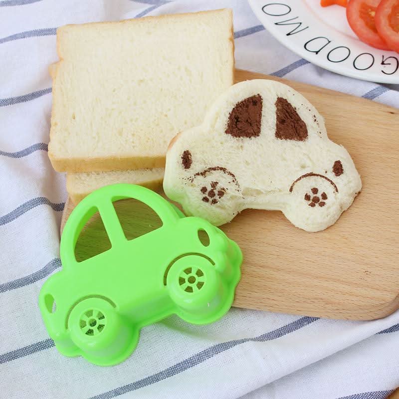 Cookie Cutters and Sandwich Cutters for Kids, Vegetable Cutters with Bear Rabbit and Car Shapes, Kitchen Gadgets_03