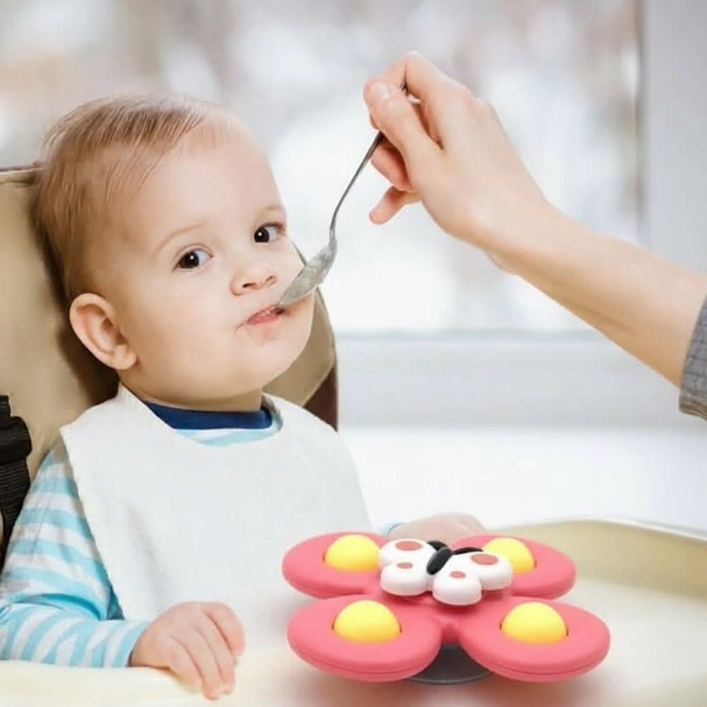 Toddler Toys, Baby Spinner Toy Set of 3, Infant Sensory Toys for Fine Motor Skills, Pram Toys for Travel_04