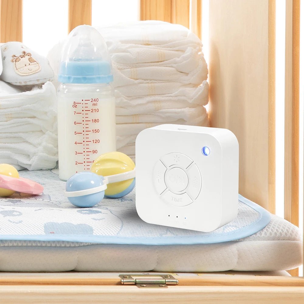 Portable White Noise Machine for Baby, Newborn White Noise for Sleeping, Rechargeable Sound Machine with 10 Sounds_06