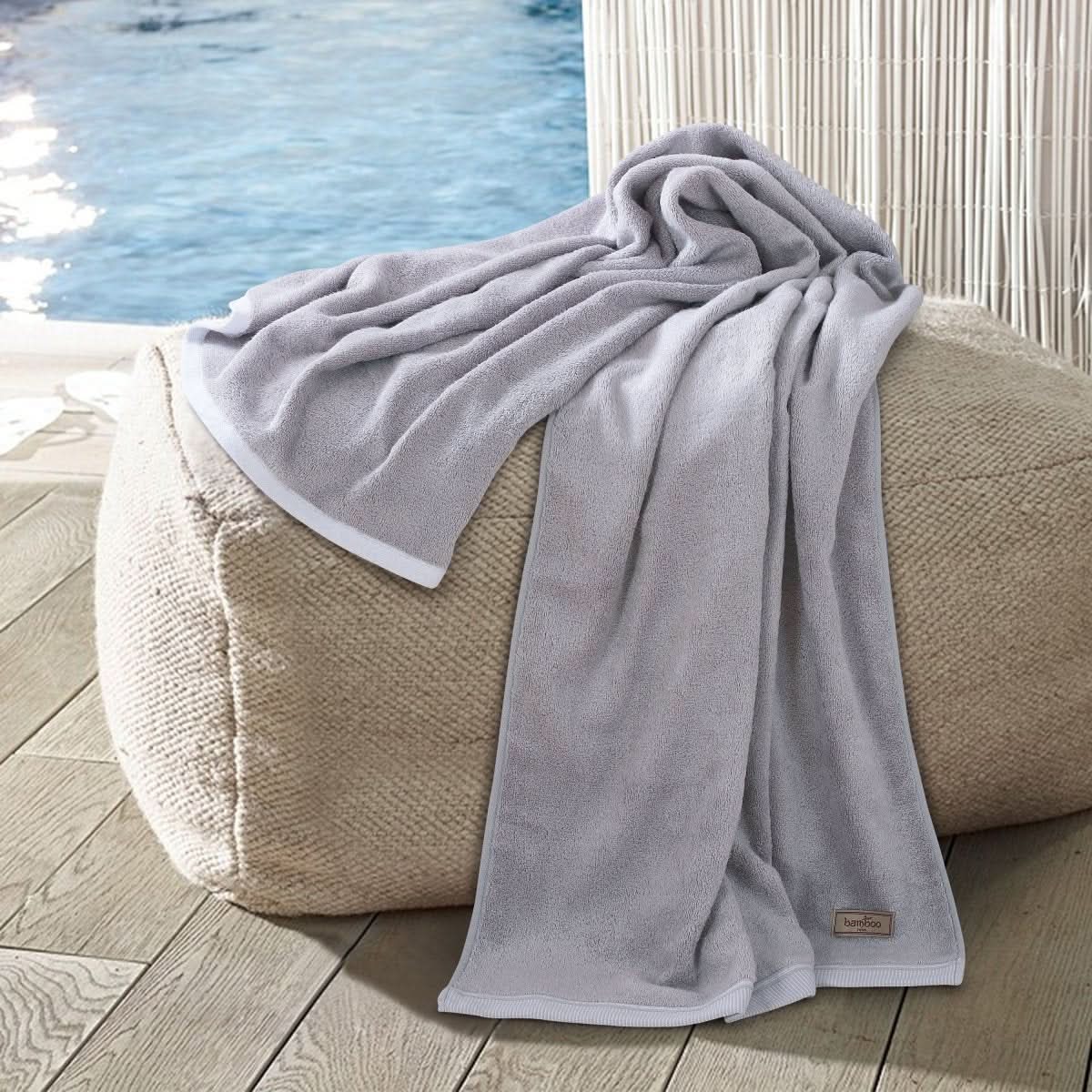 Bath Towels, Large Bath Towel 70 x 140 cm, Soft Absorbent Towels for Bathroom and Spa with Fabric Bag_09