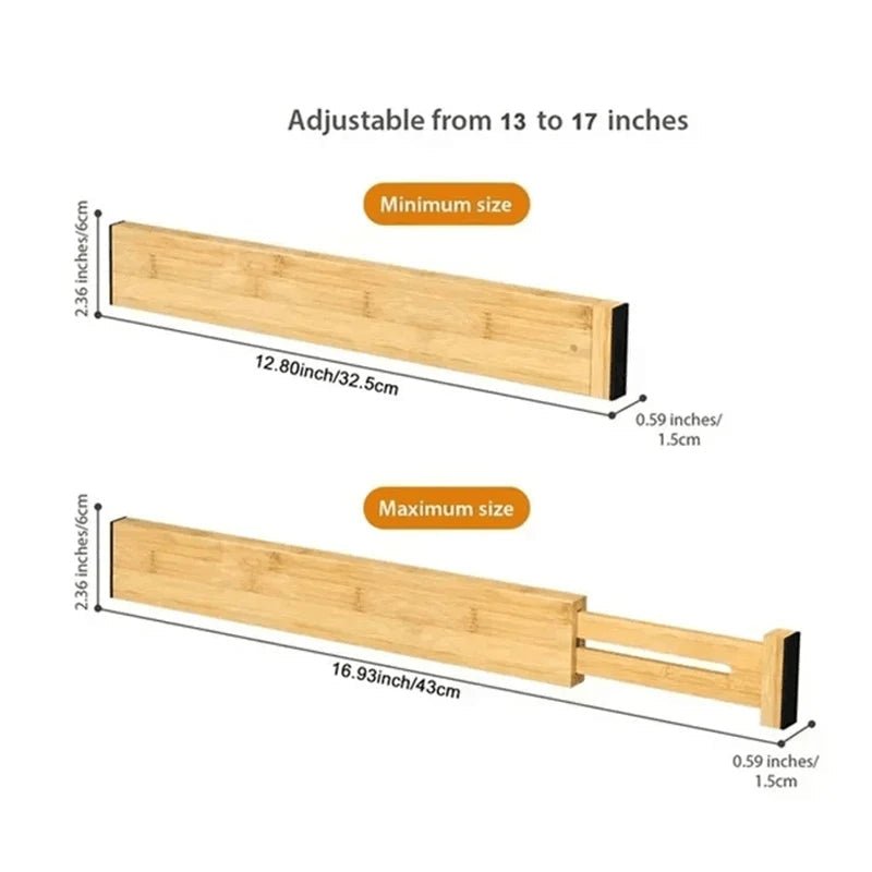 Bamboo Drawer Organisers – image 8