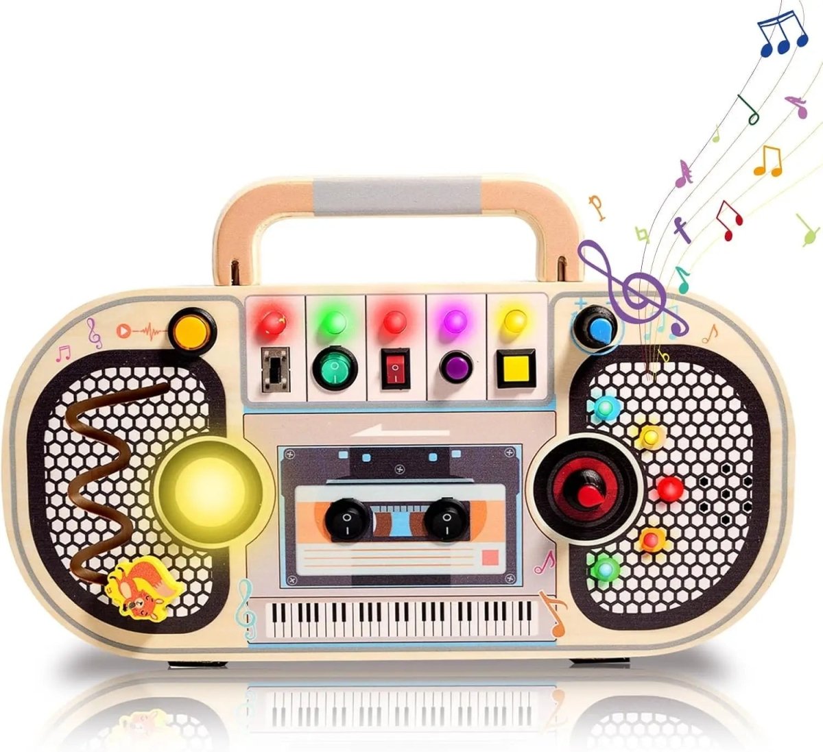 Light Up Busy Board, Montessori Toys – image 6