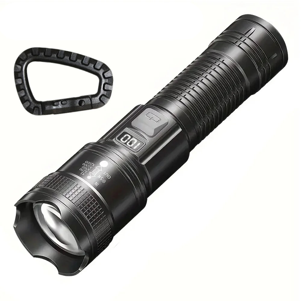 Rechargeable Torch, Waterproof LED Flashlight, Outdoor Lantern for Camping, Camping Light and LED Work Light_01