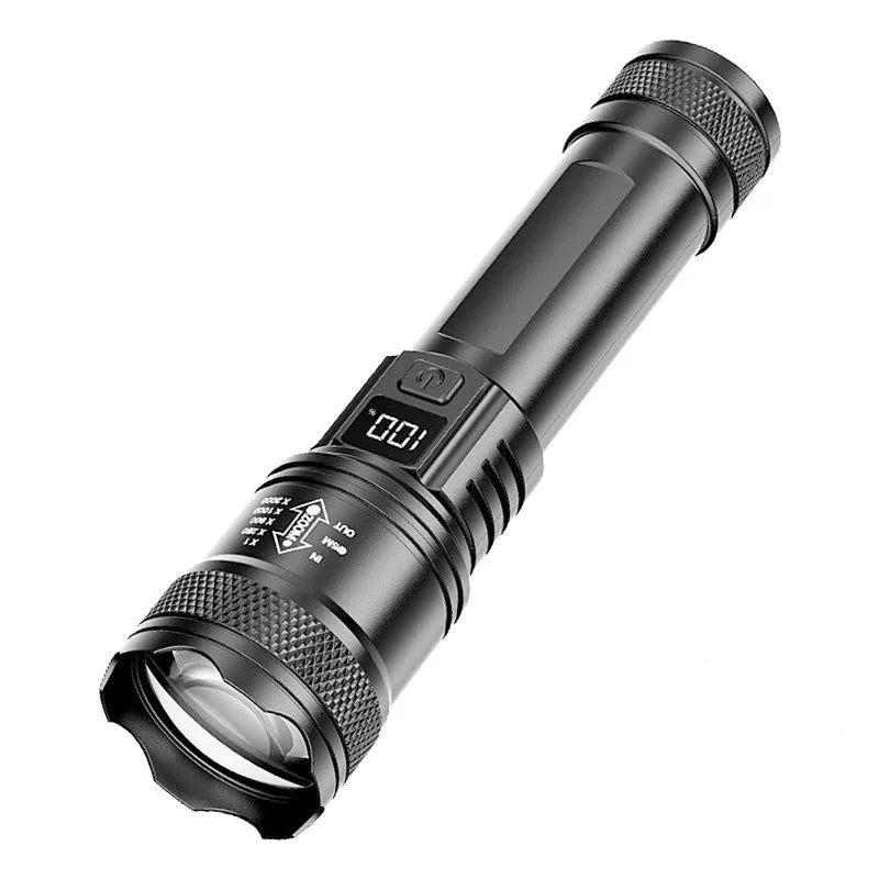 Rechargeable Torch, Waterproof LED Flashlight, Outdoor Lantern for Camping, Camping Light and LED Work Light_02