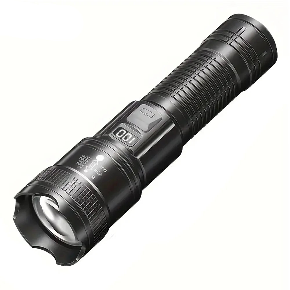 Rechargeable Torch, Waterproof LED Flashlight, Outdoor Lantern for Camping, Camping Light and LED Work Light_03