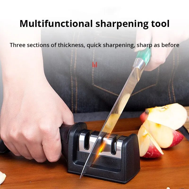 Knife Sharpener for Kitchen Knives, Handheld Knife Sharpening Tool, Garden Tool Sharpener for Utility Knives_03