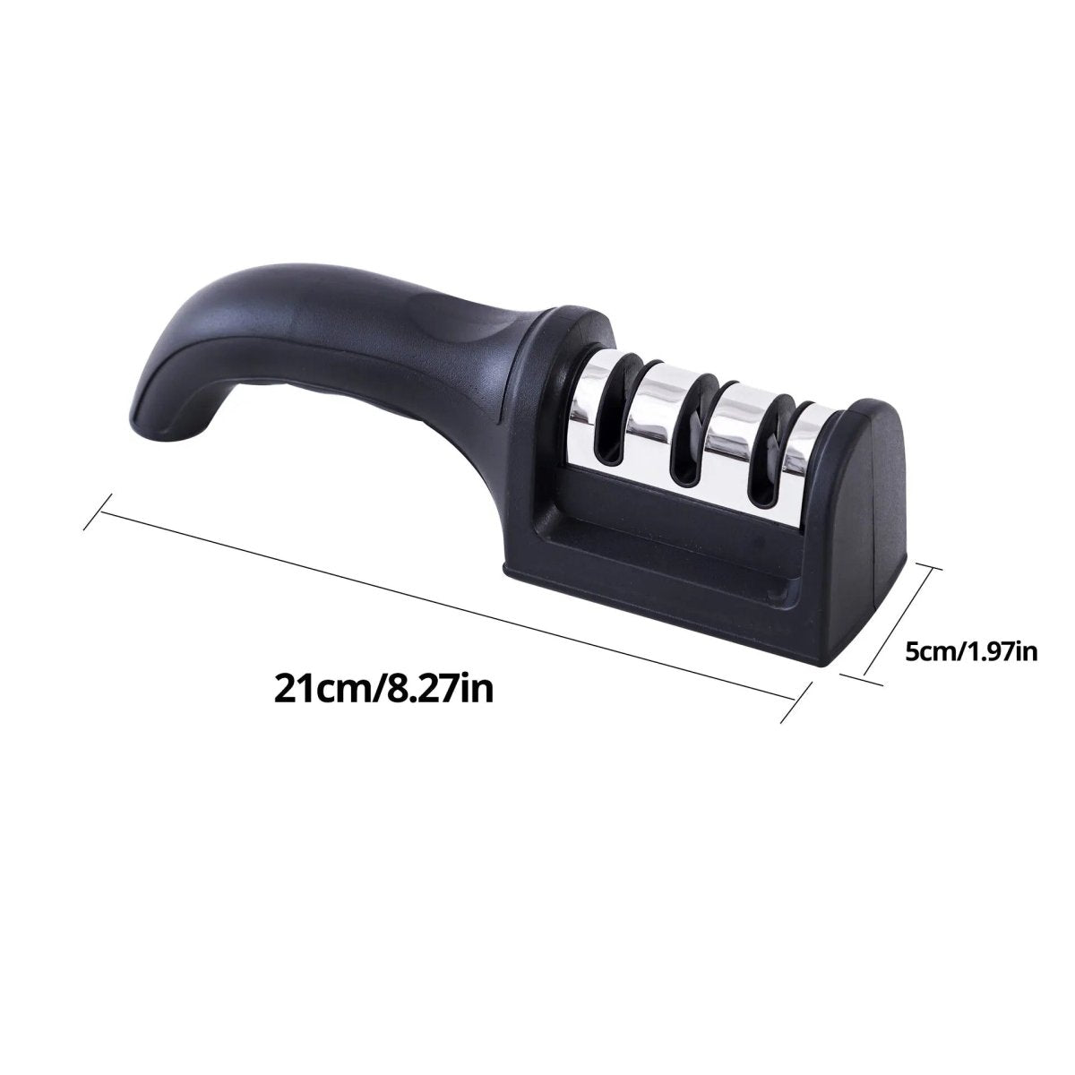 Knife Sharpener for Kitchen Knives, Handheld Knife Sharpening Tool, Garden Tool Sharpener for Utility Knives_05