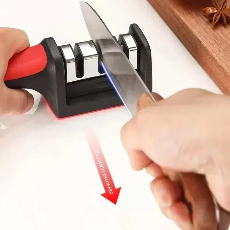 Knife Sharpener for Kitchen Knives, Sharpening Tool for Honing and Polishing – image 5