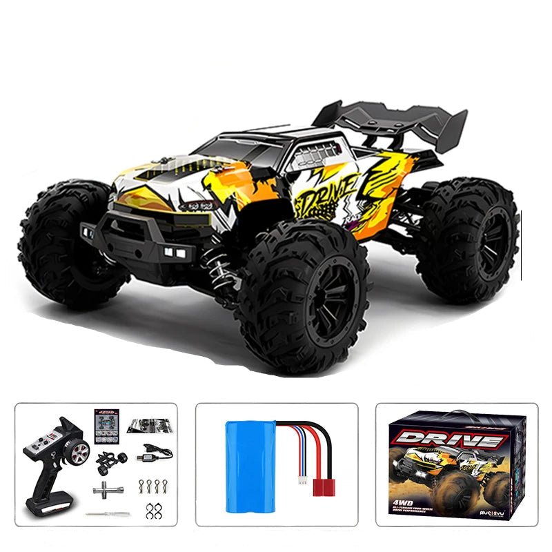 Remote Control Car, Fast RC Car with Brushless Motor and 4WD, 1:16 Off Road RC Car for Outdoor Racing_02