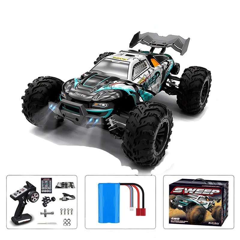 Remote Control Car, Fast RC Car with Brushless Motor and 4WD, 1:16 Off Road RC Car for Outdoor Racing_10
