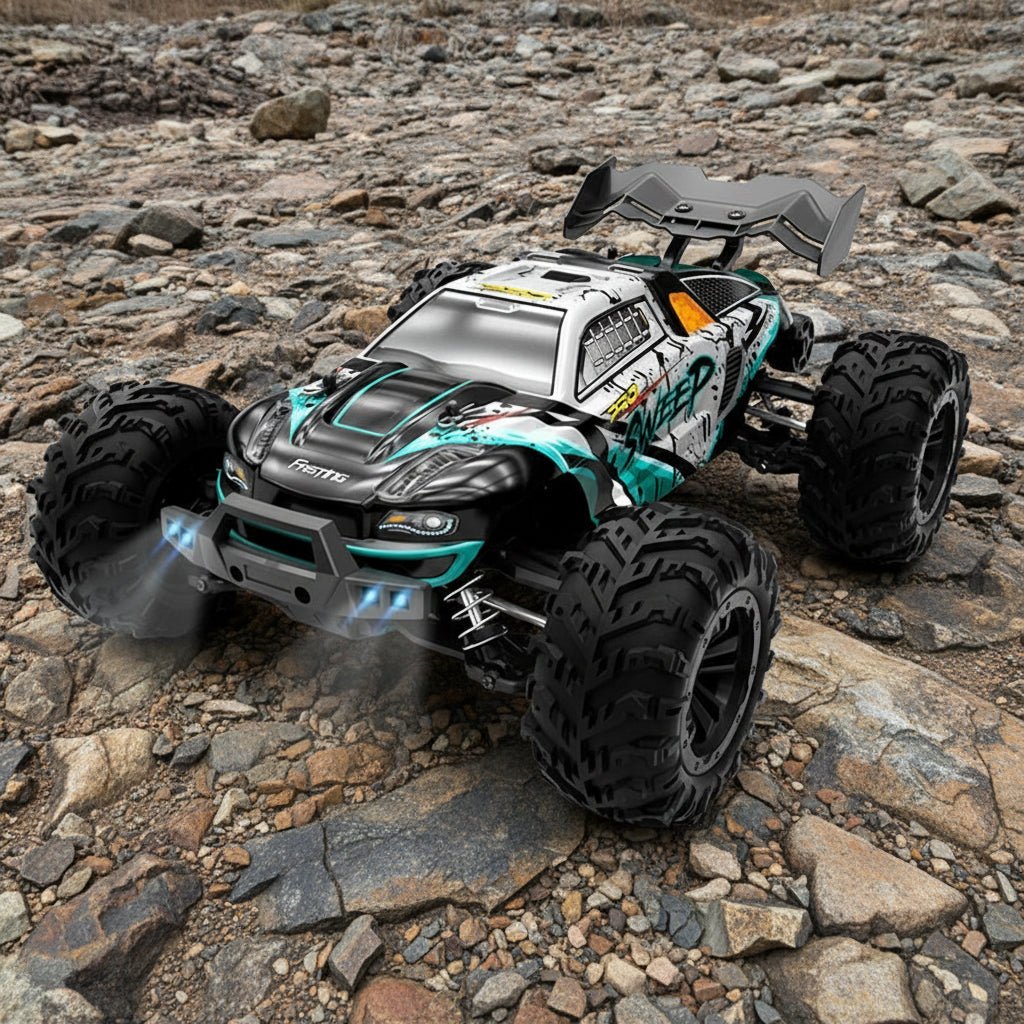 Remote Control Car, Fast RC Car with Brushless Motor and 4WD, 1:16 Off Road RC Car for Outdoor Racing_05