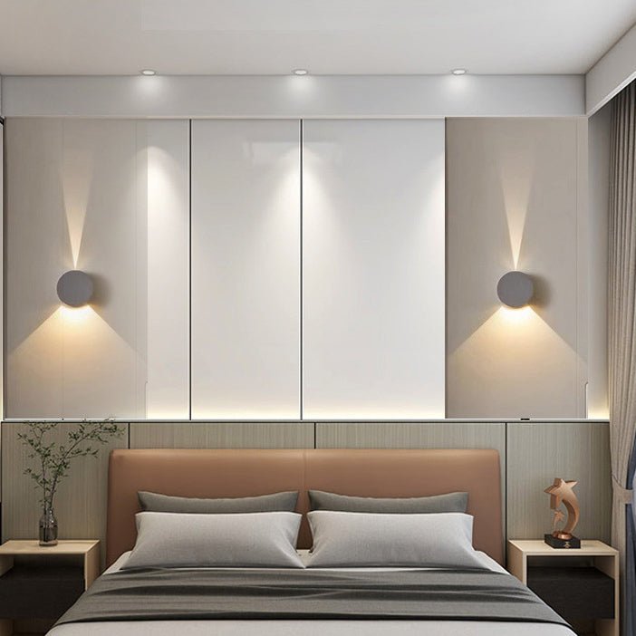 LED Wall Light, Modern Wall Sconce in Aluminium, Living Room Wall Light for Hallway, Indoor Stair Lights_04