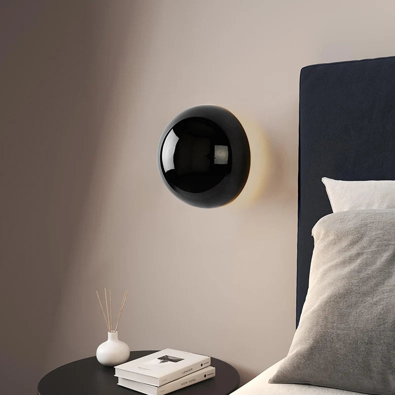 Bauhaus Collection | Glass Globe Wall Light with Minimalist Design | Elegant Ambient Glow for Stylish Interiors 3