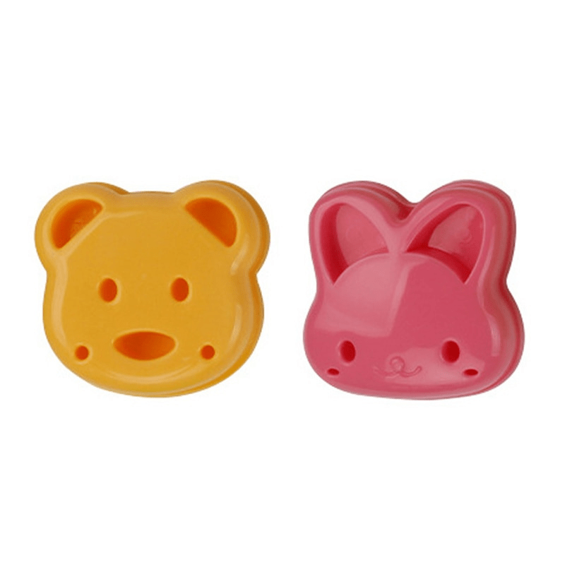 Cookie Cutters and Sandwich Cutters for Kids, Vegetable Cutters with Bear Rabbit and Car Shapes, Kitchen Gadgets_05
