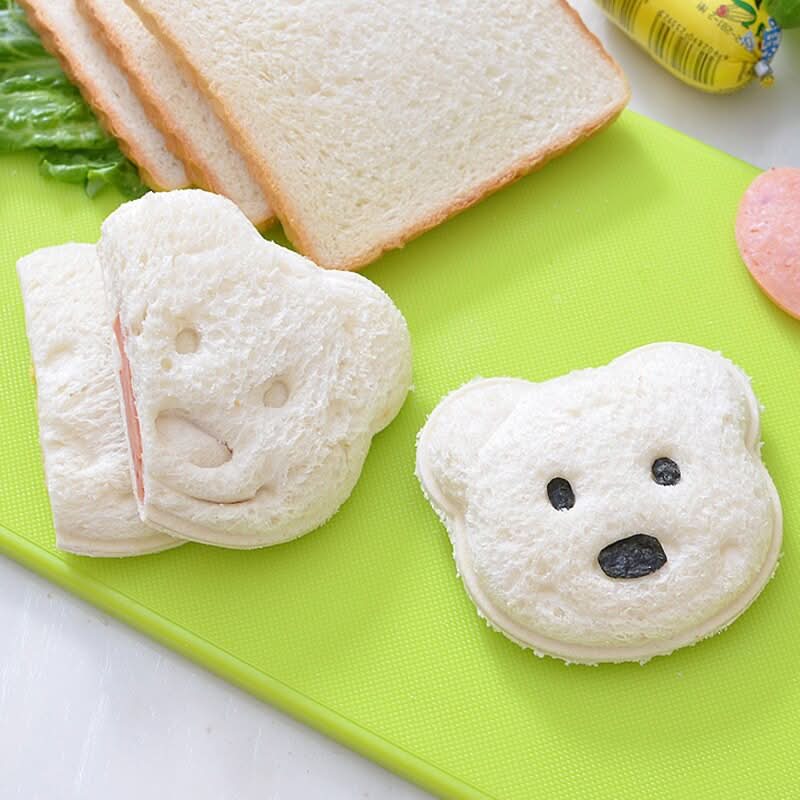 Cookie Cutters and Sandwich Cutters for Kids, Vegetable Cutters with Bear Rabbit and Car Shapes, Kitchen Gadgets_02