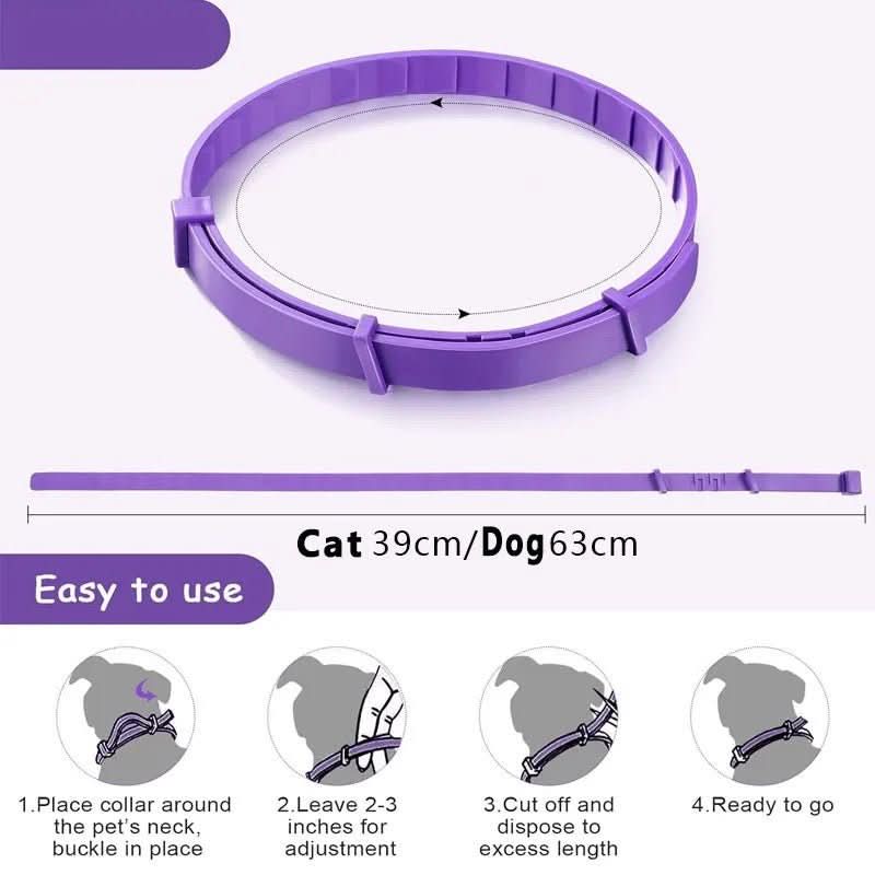 Calming Collar for Cats, Waterproof Adjustable Collar for Separation Anxiety in Dogs – image 6