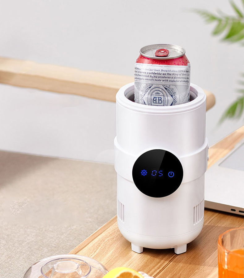 Beverage Master | Portable Electric Cup Holder with Temperature Control | Ideal for Chilling & Heating Drinks