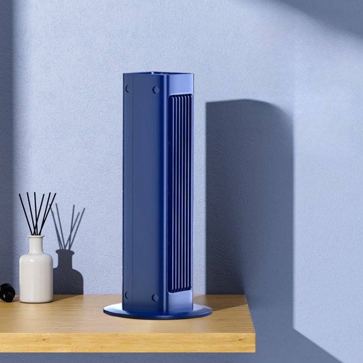 Bladeless Rechargeable Fan with Remote Control | Safe & Quiet Cooling for Home and Office