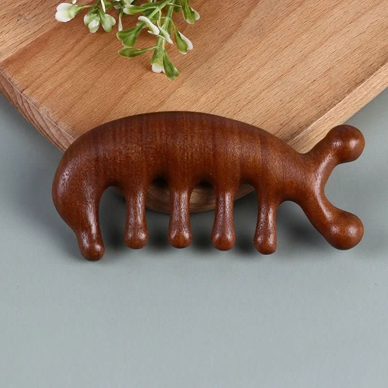 Wide Tooth Comb, Sandalwood Wooden Comb for Scalp Massage, Anti Static Hair Comb for Everyday Hair Care